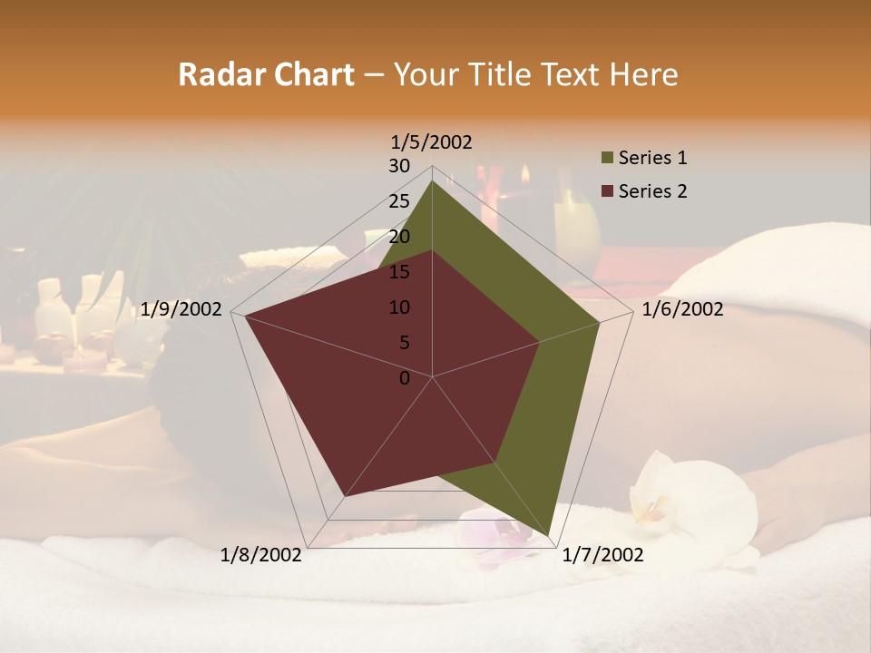 Massaging Stones Beauty PowerPoint Template