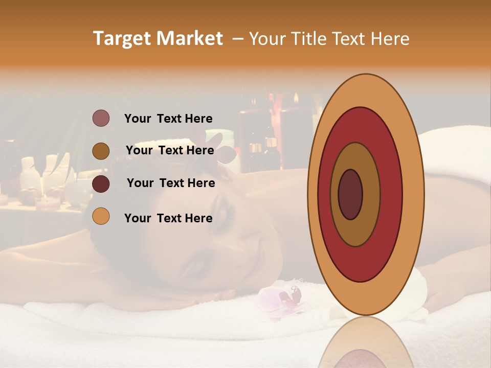 Massaging Stones Beauty PowerPoint Template