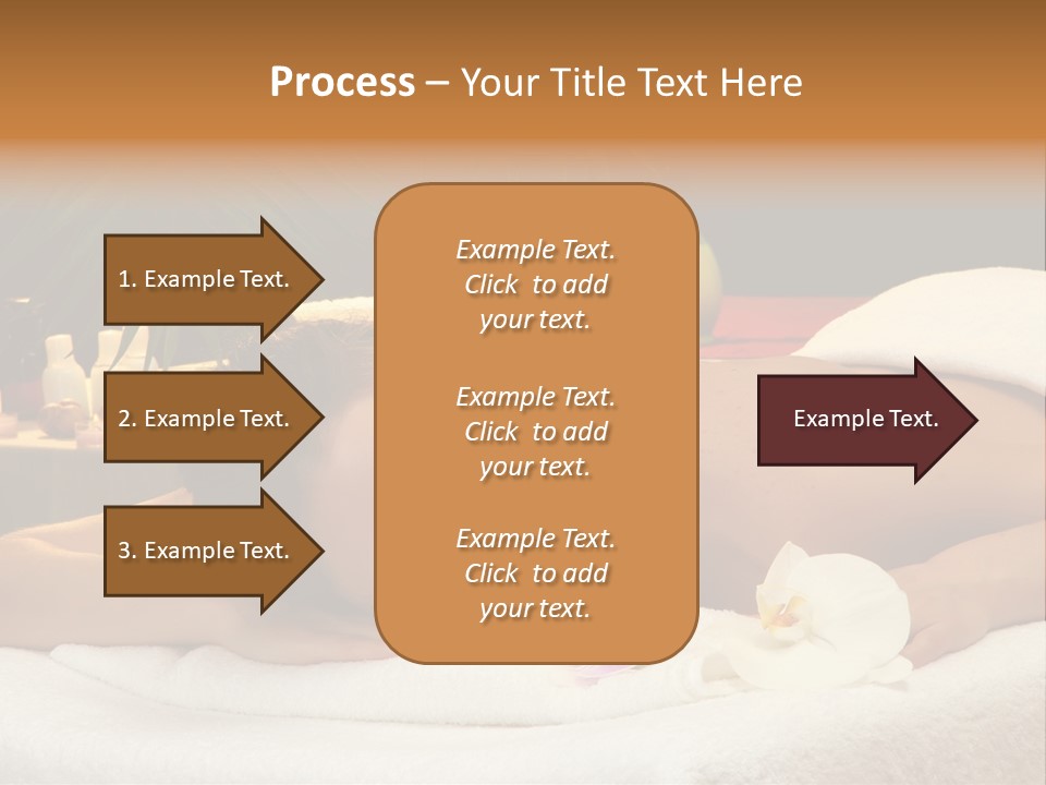 Massaging Stones Beauty PowerPoint Template