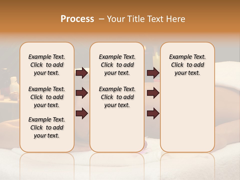 Massaging Stones Beauty PowerPoint Template