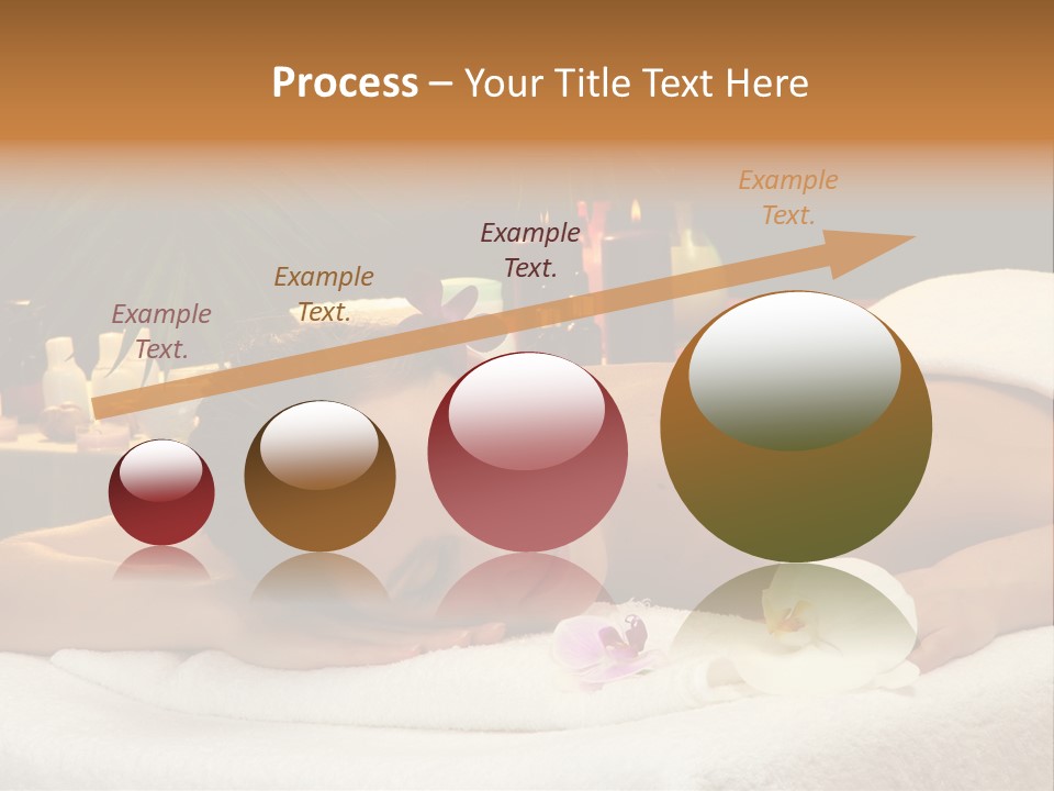 Massaging Stones Beauty PowerPoint Template
