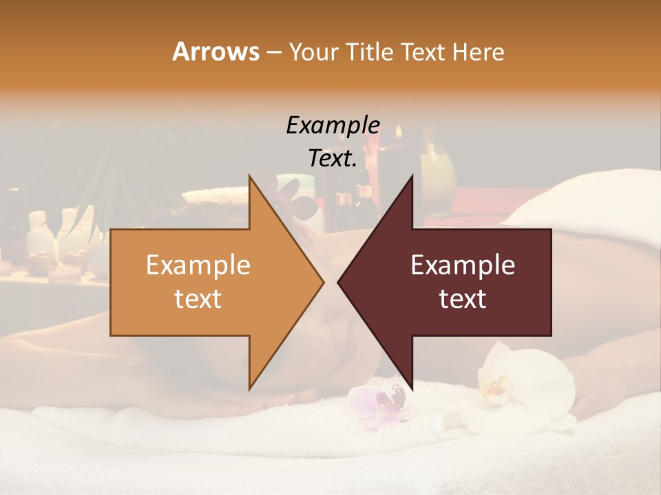 Massaging Stones Beauty PowerPoint Template