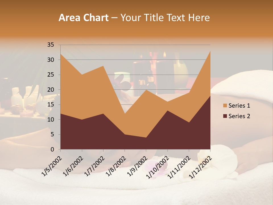 Massaging Stones Beauty PowerPoint Template