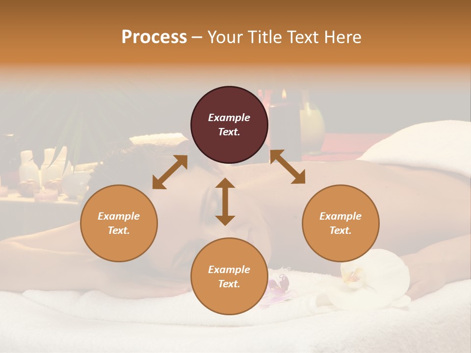 Massaging Stones Beauty PowerPoint Template