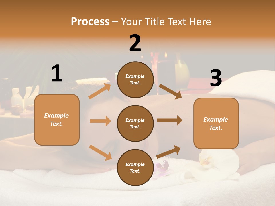 Massaging Stones Beauty PowerPoint Template