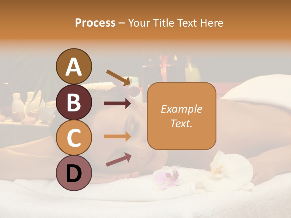 Massaging Stones Beauty PowerPoint Template