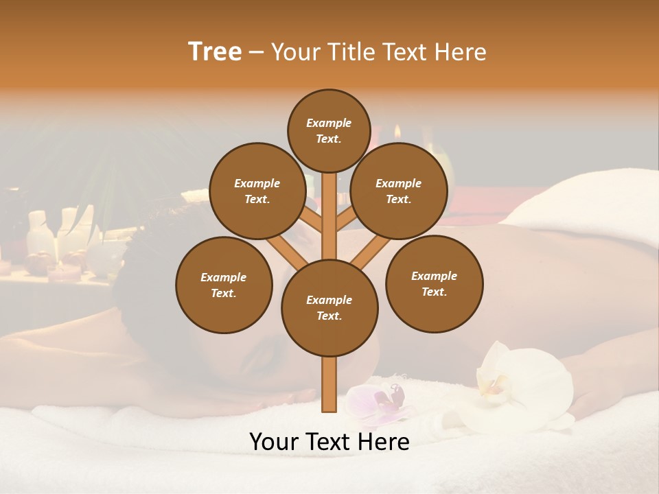 Massaging Stones Beauty PowerPoint Template