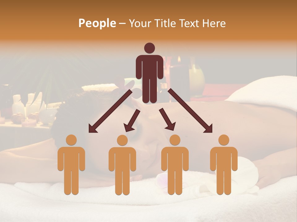 Massaging Stones Beauty PowerPoint Template