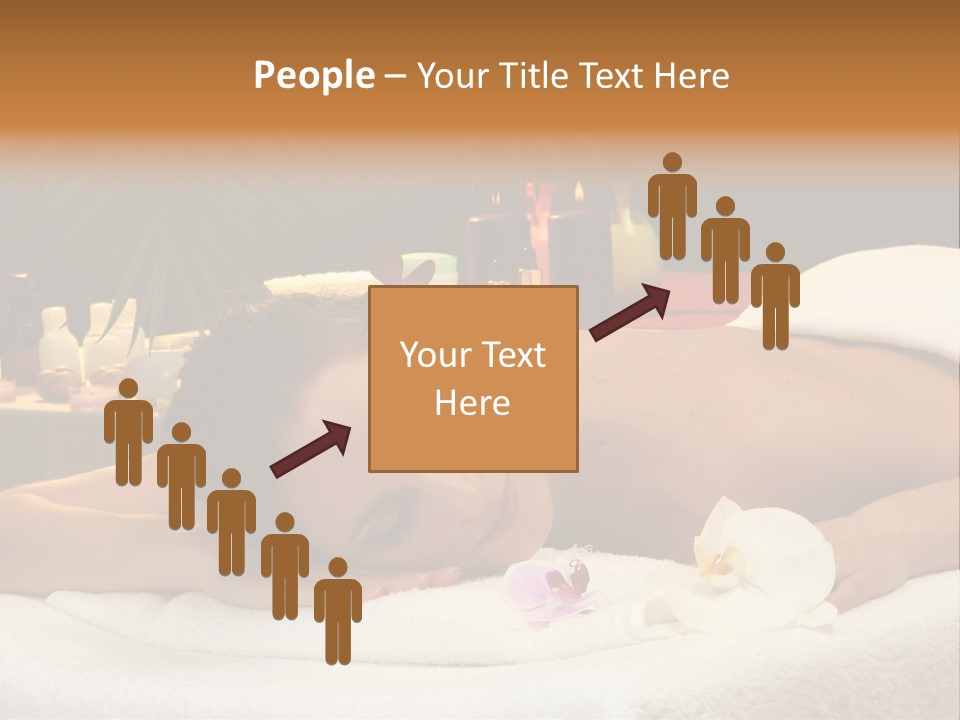 Massaging Stones Beauty PowerPoint Template