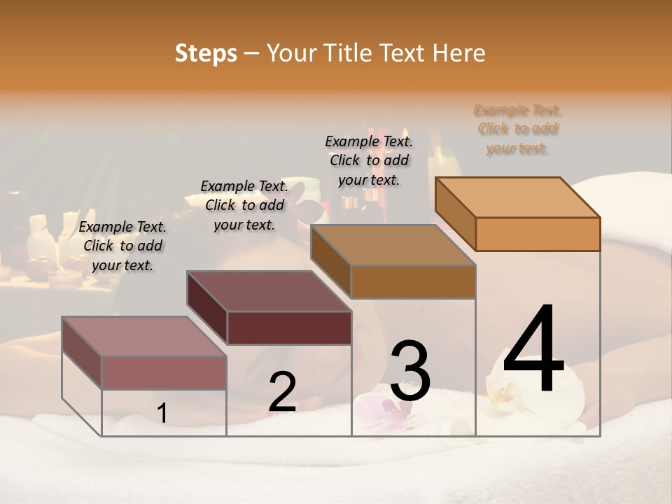 Massaging Stones Beauty PowerPoint Template