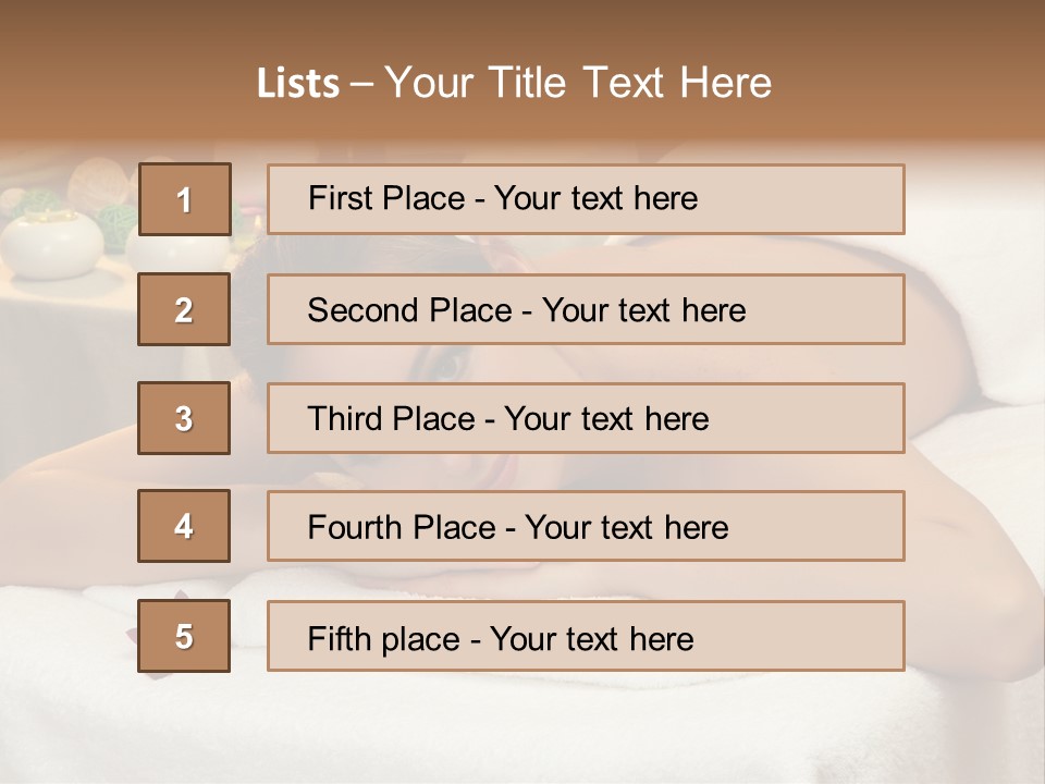 Beauty Female Girl PowerPoint Template