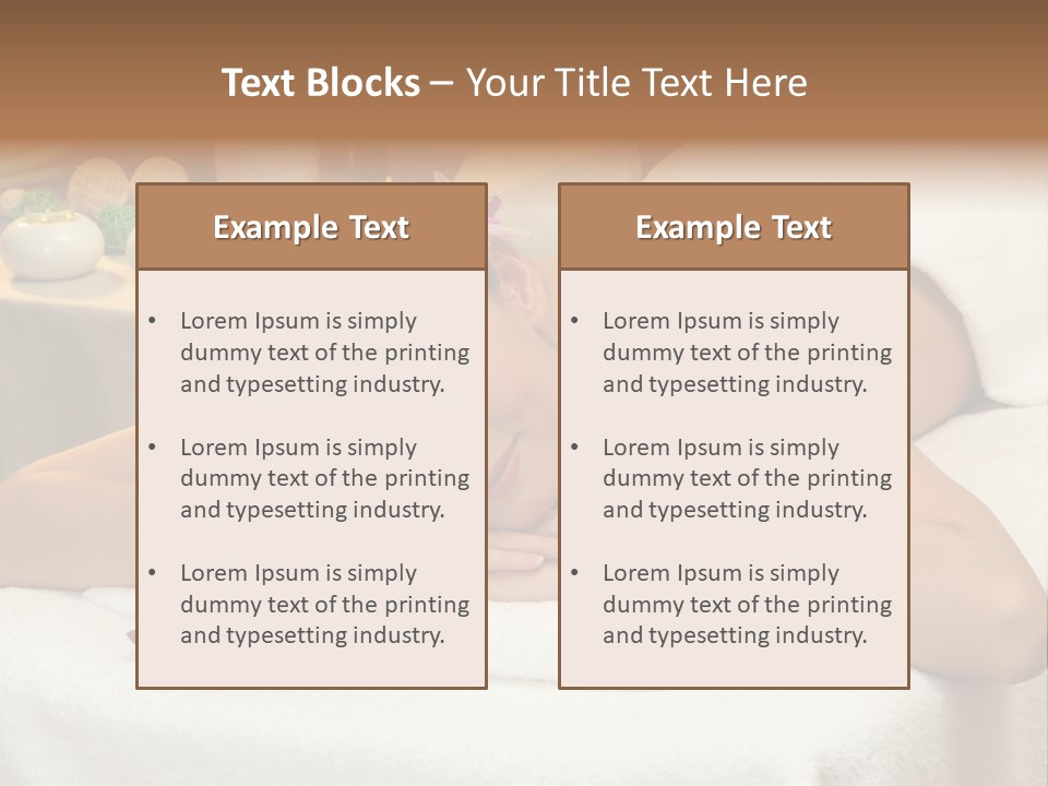 Beauty Female Girl PowerPoint Template