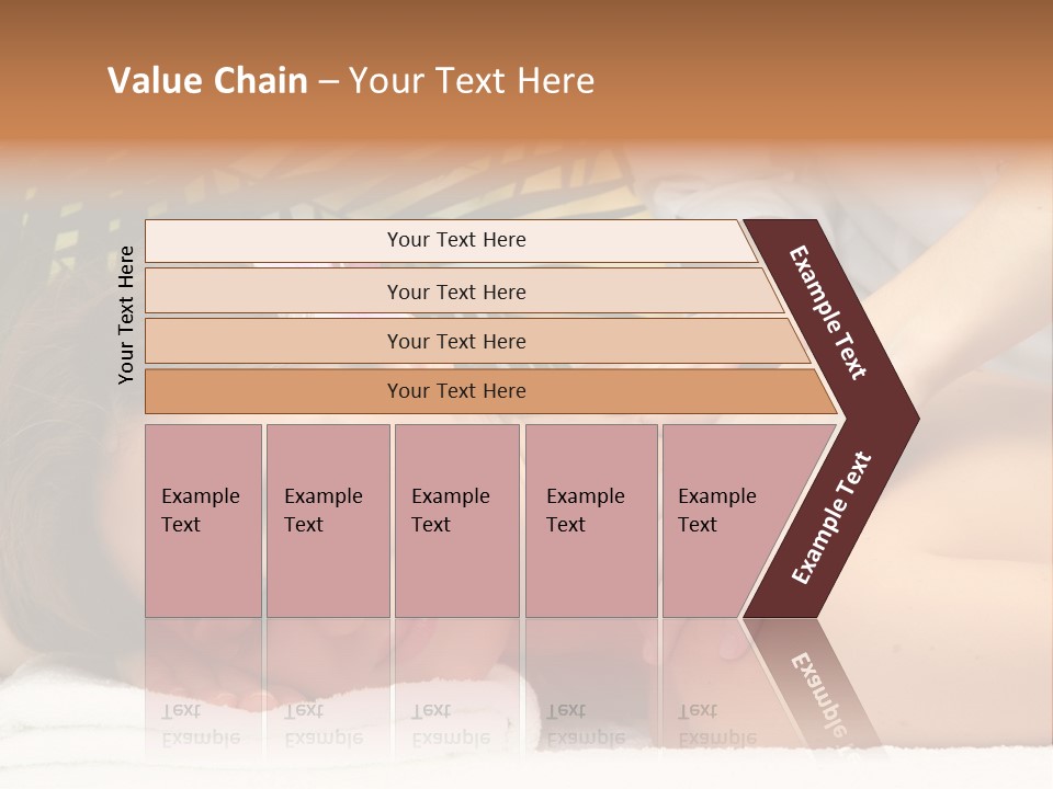 Towel Care Lady PowerPoint Template