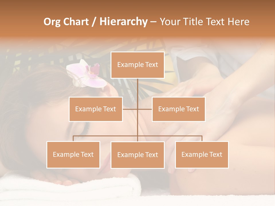 Towel Care Lady PowerPoint Template