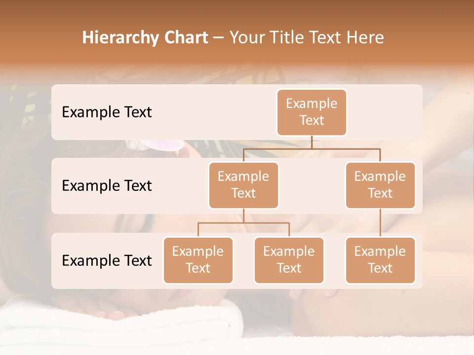 Towel Care Lady PowerPoint Template