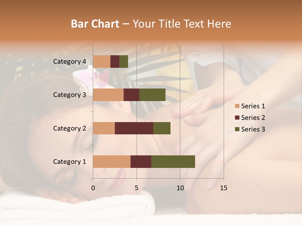 Towel Care Lady PowerPoint Template