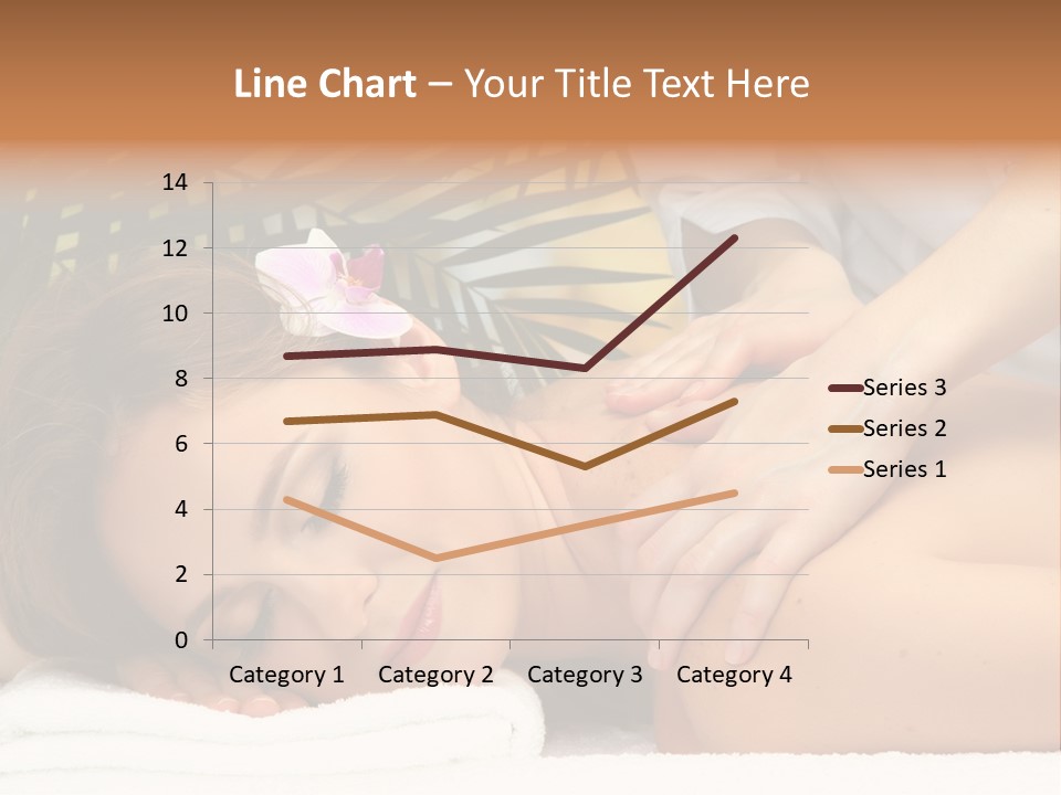 Towel Care Lady PowerPoint Template