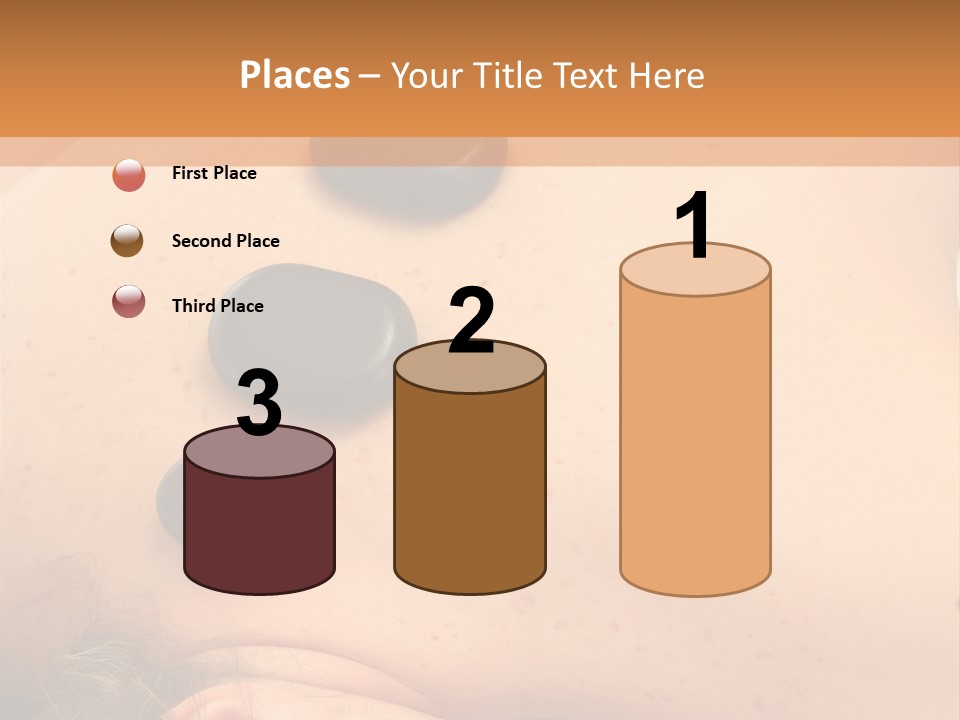 Pampering Beauty Stones PowerPoint Template