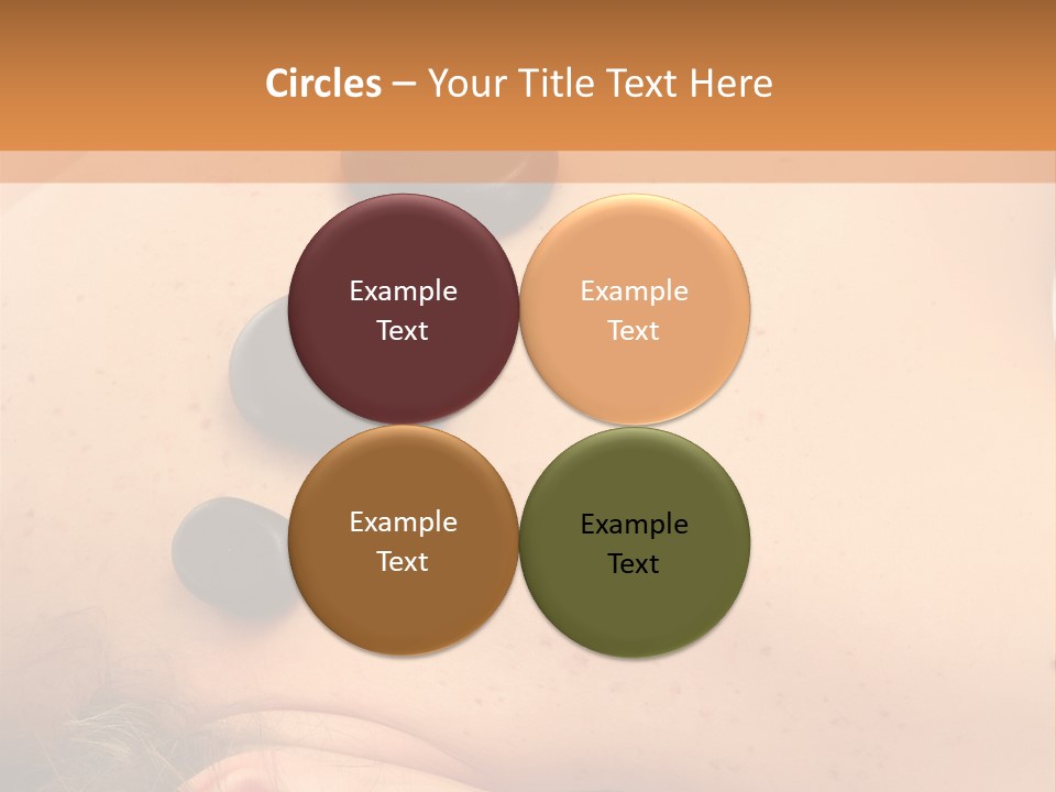 Pampering Beauty Stones PowerPoint Template