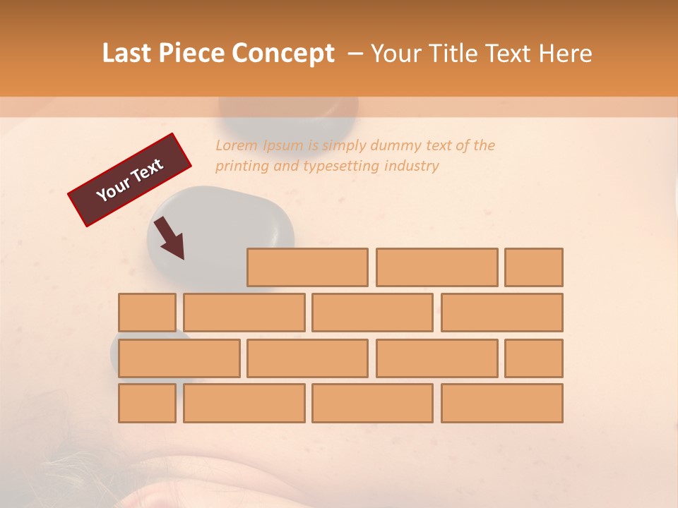 Pampering Beauty Stones PowerPoint Template