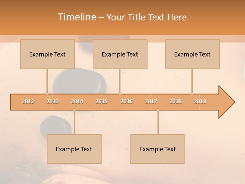 Pampering Beauty Stones PowerPoint Template