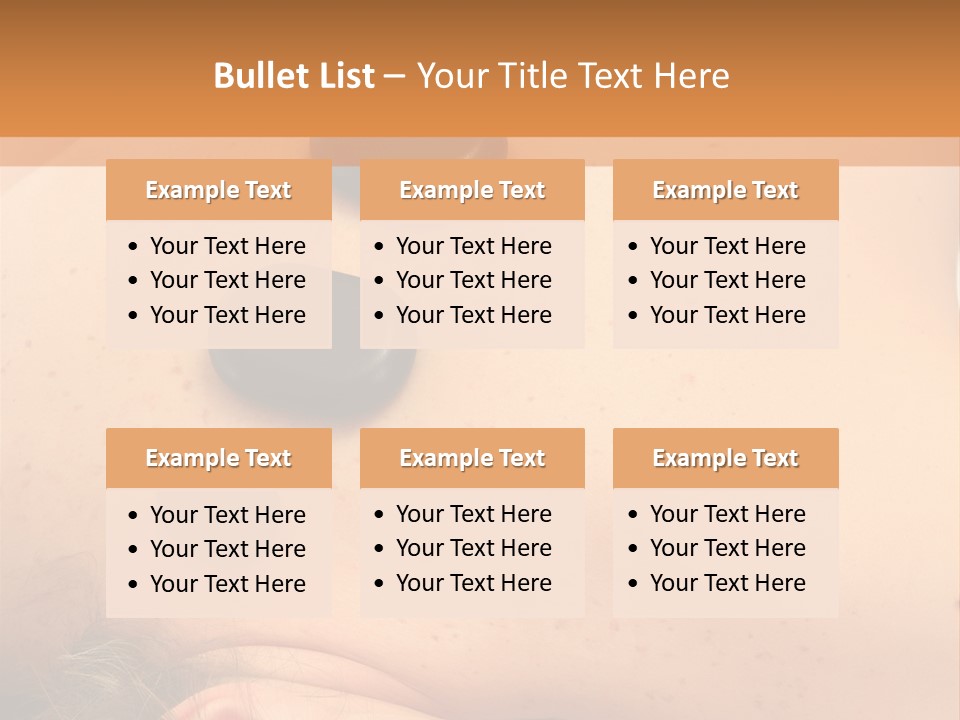 Pampering Beauty Stones PowerPoint Template