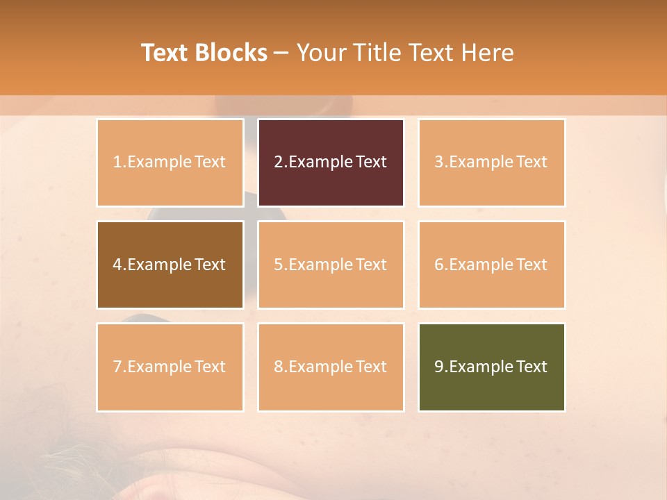 Pampering Beauty Stones PowerPoint Template