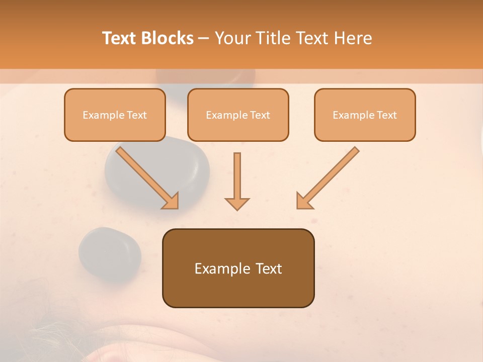 Pampering Beauty Stones PowerPoint Template