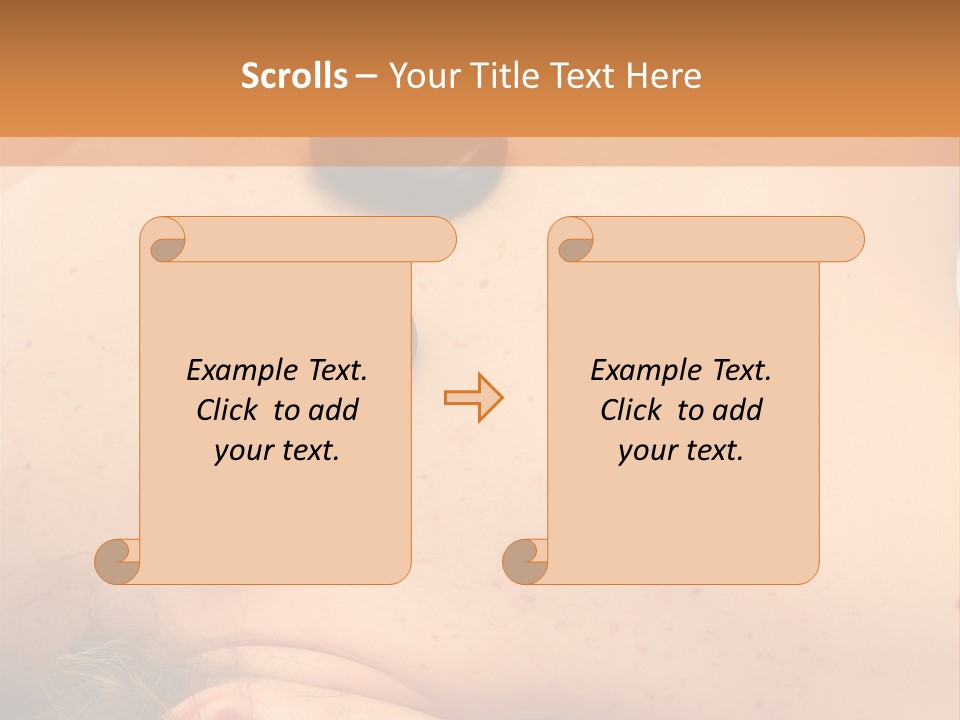 Pampering Beauty Stones PowerPoint Template
