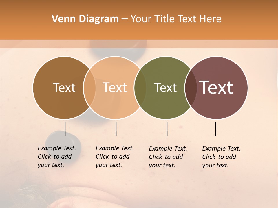 Pampering Beauty Stones PowerPoint Template