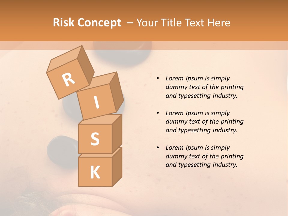 Pampering Beauty Stones PowerPoint Template