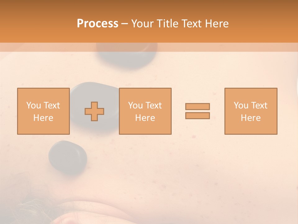 Pampering Beauty Stones PowerPoint Template