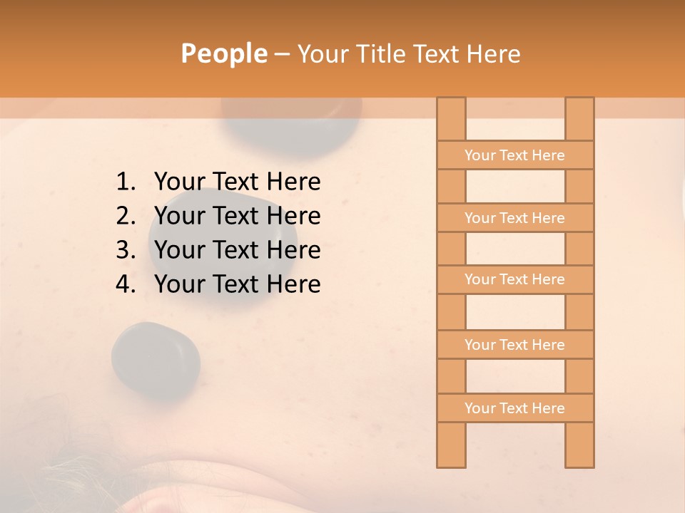 Pampering Beauty Stones PowerPoint Template
