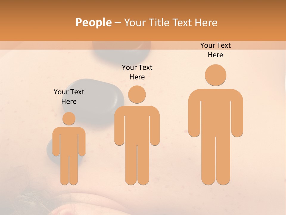 Pampering Beauty Stones PowerPoint Template