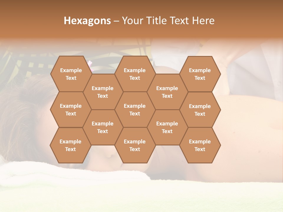 Massage Adorable Body PowerPoint Template