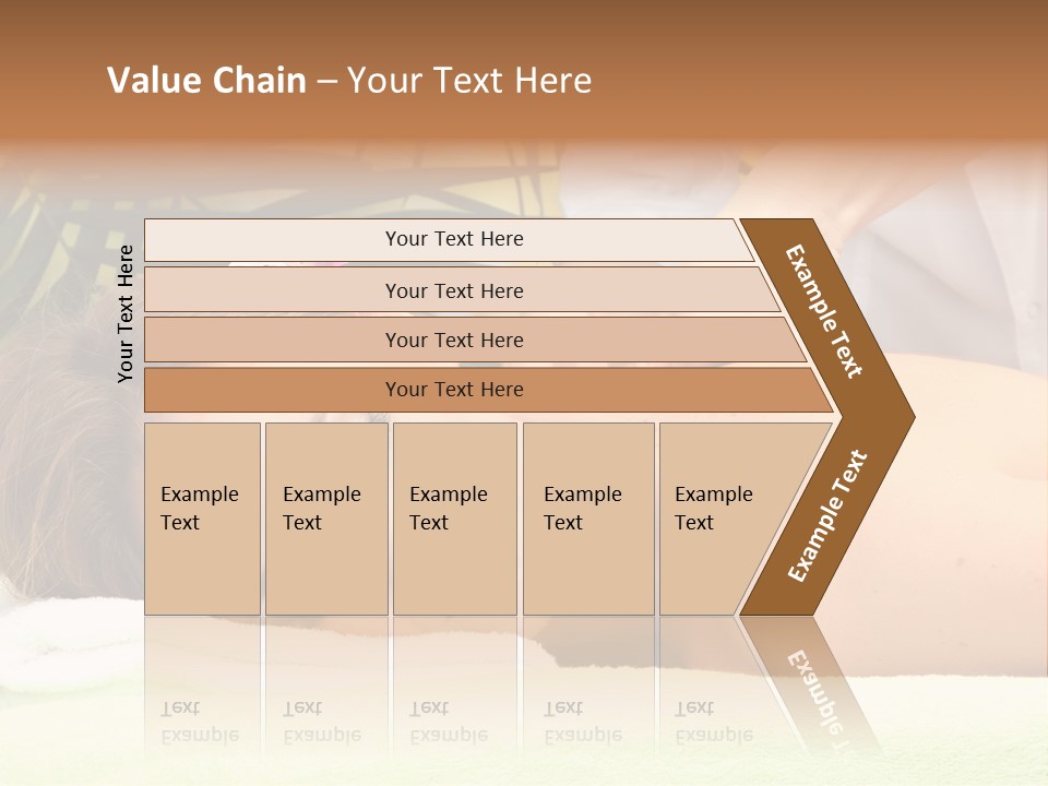 Massage Adorable Body PowerPoint Template