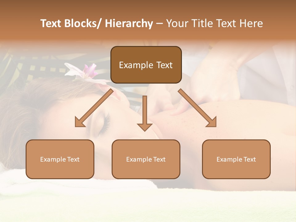 Massage Adorable Body PowerPoint Template