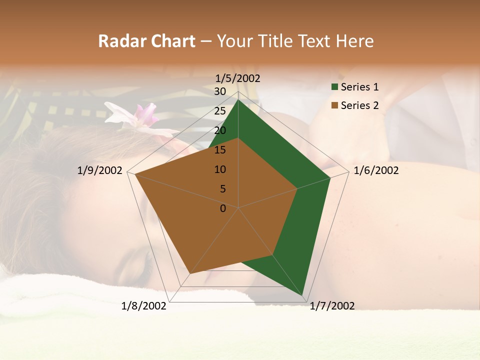 Massage Adorable Body PowerPoint Template