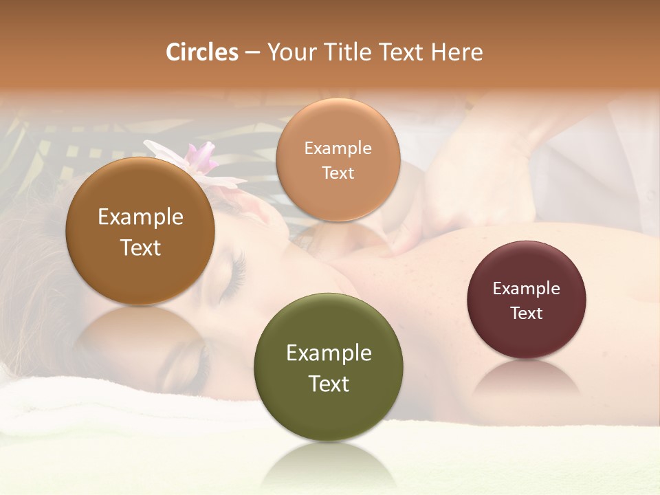 Massage Adorable Body PowerPoint Template