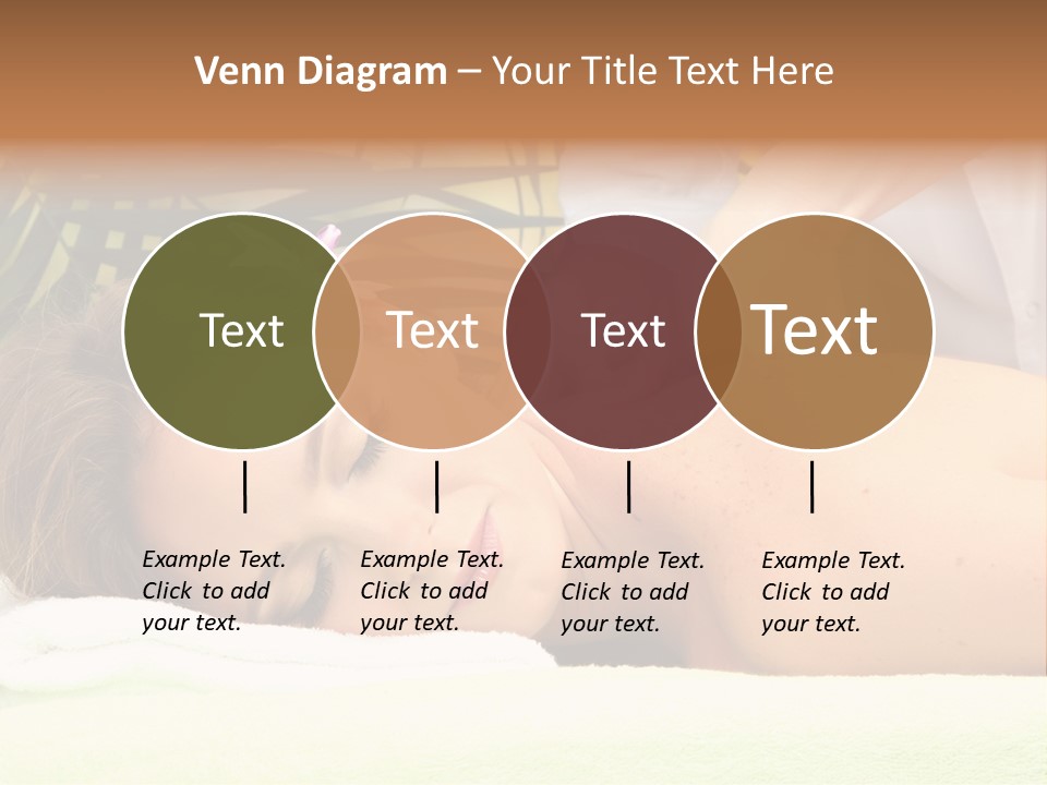 Massage Adorable Body PowerPoint Template