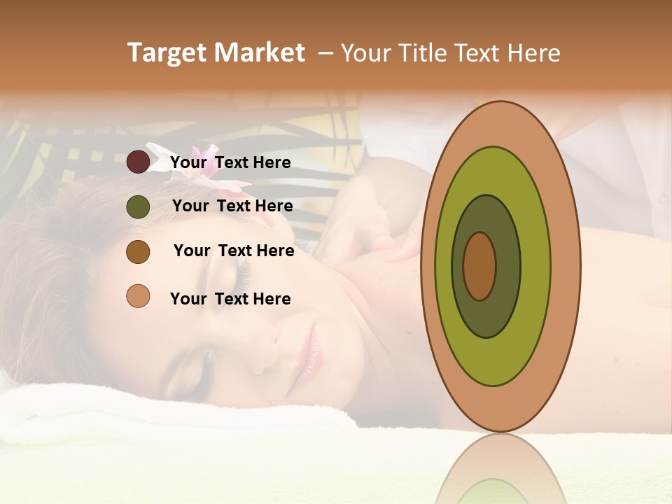 Massage Adorable Body PowerPoint Template