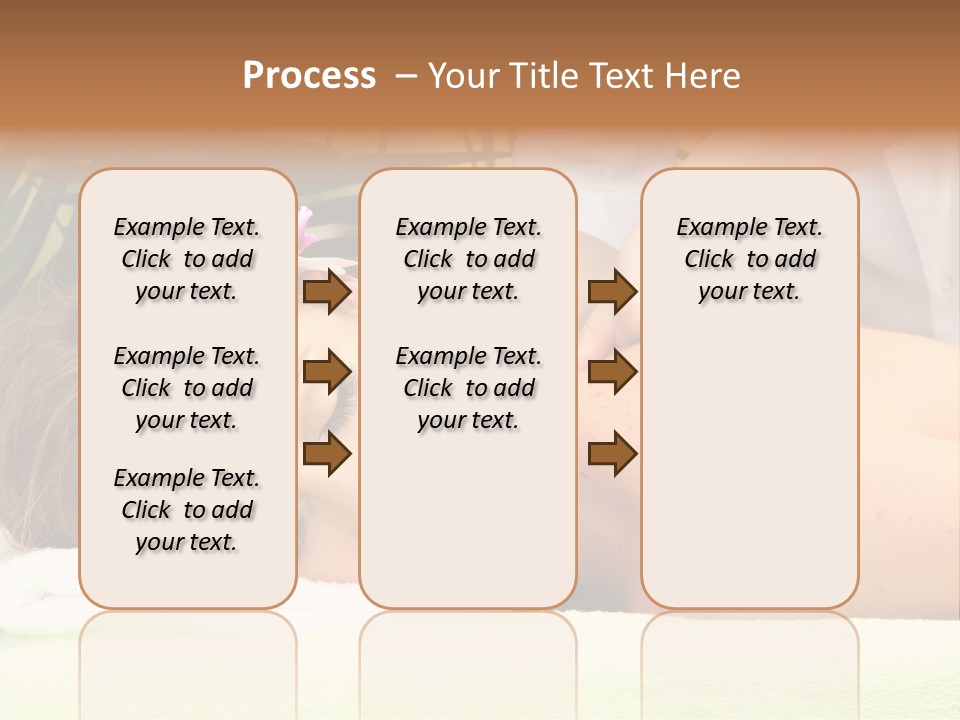 Massage Adorable Body PowerPoint Template