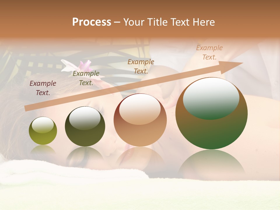 Massage Adorable Body PowerPoint Template