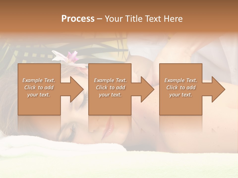 Massage Adorable Body PowerPoint Template