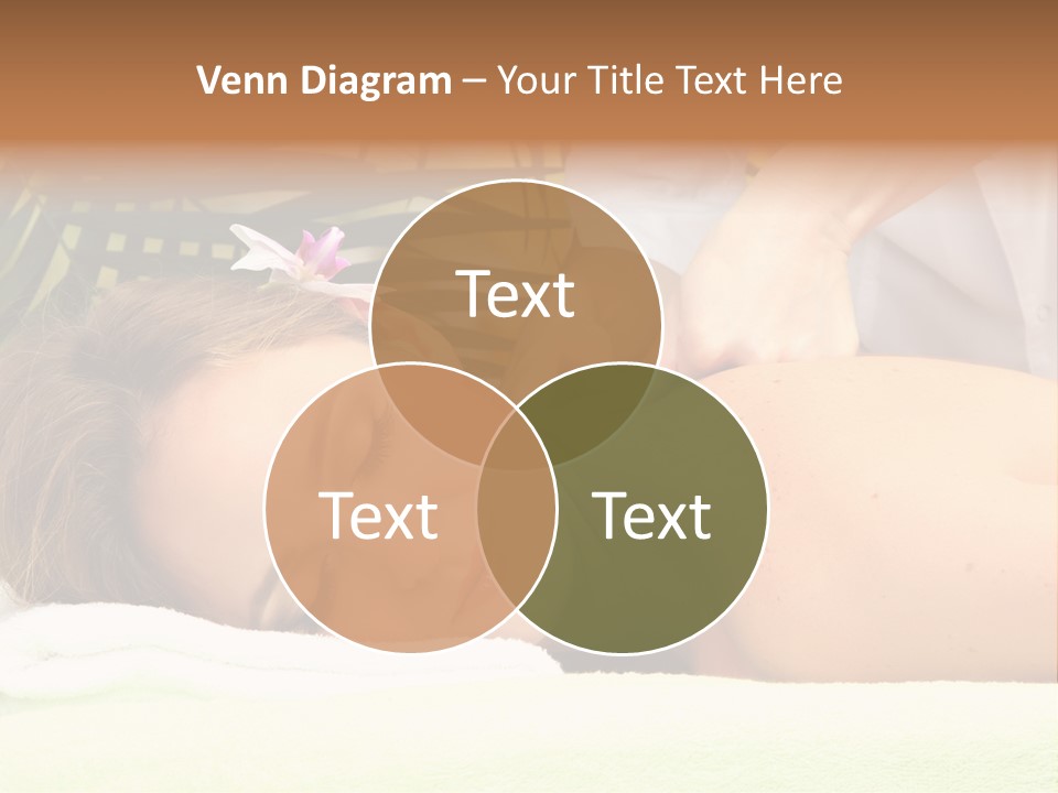 Massage Adorable Body PowerPoint Template