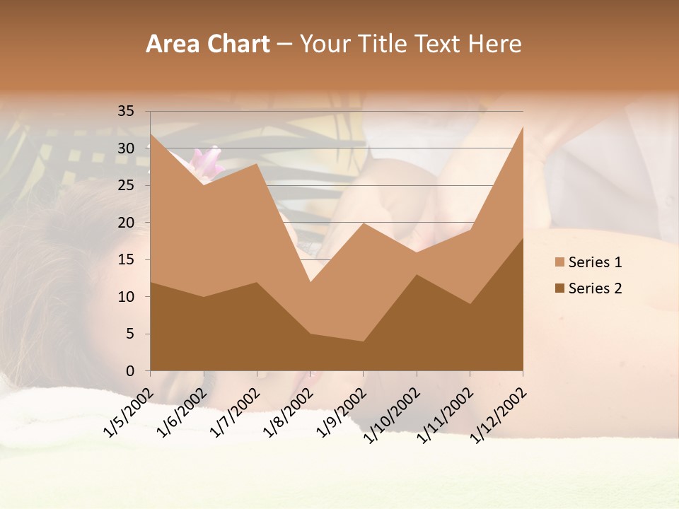 Massage Adorable Body PowerPoint Template