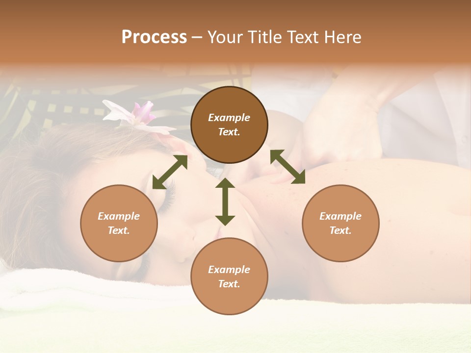 Massage Adorable Body PowerPoint Template