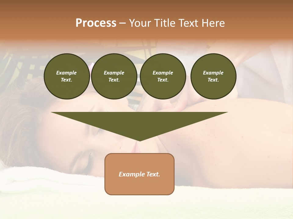 Massage Adorable Body PowerPoint Template