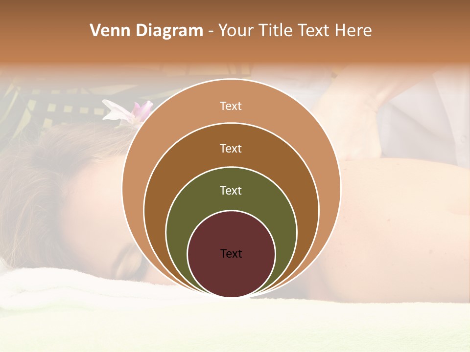 Massage Adorable Body PowerPoint Template