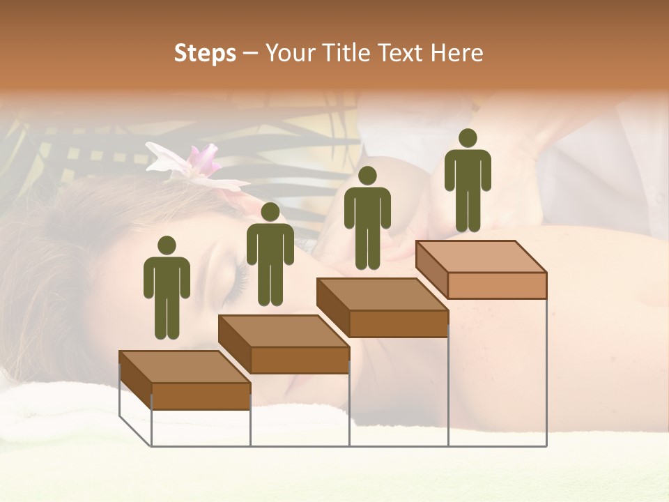 Massage Adorable Body PowerPoint Template